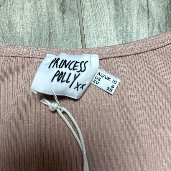 Princess Polly SICILY TOP PINK US 8 - Picture 3 of 7